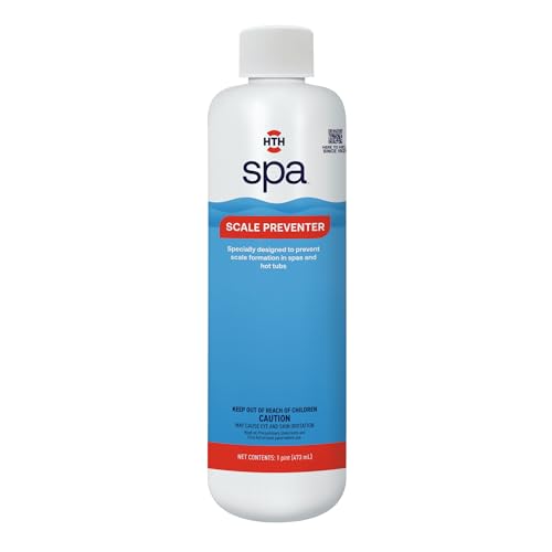 Image of HTH Spa 86245, Scale Preventer for Spas & Hot Tubs, 16oz