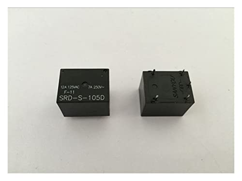 Relais de puissance 5V DC PCB SRD-S-105D pour remplacer un interrupteur défaillant - JCAKES