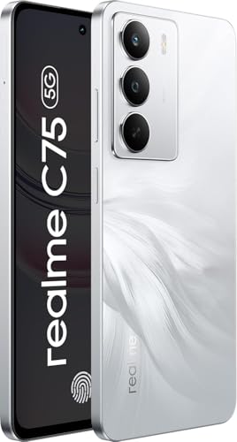 Image of realme C75 (Lily White, 6GB RAM, 128GB Storage)