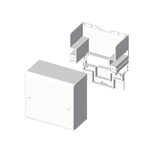 Unex 78503-42 U24X Caja de Conexión Y Derivación, RAL9010, Blanco, 85 mm Ancho X 83 mm Altura