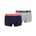 Produktbild PUMA 12 er Pack Short Boxer Boxershorts Men Pant Unterwäsche kurz 100000884, Farbe:006 - Blue/Grey Melange, Bekleidungsgröße:XL