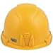 Klein Tools Hard Hat, Non-Vented Cap Style, Padded, Self-Wicking Odor-Resistant Sweatband, Tested up to 20kV