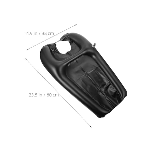 Almohadilla inflable para lavar el cabello portátil para evitar caídas en ducha 2