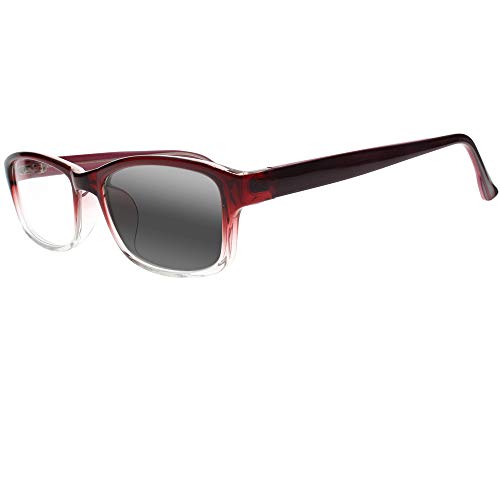 Men Women Rectangle Progressive Photochromic Multifocal Reading Glasses Varifocal Readers Near Far