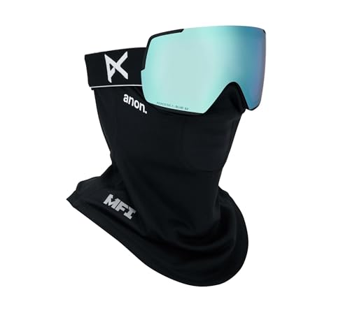 ANON �A�m�� �S�[�O�� M5S + Bonus Lens + MFI Face Mask Black/Perceive Variable Blue 25-26���f���y�ԕi�����s���i�z