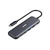 Anker USB C Hub, 5-in-1 USBC to HDMI Splitter with 4K Display, 1 x Powered USB-C 5Gbps & 2×Powered USB-A 3.0 5Gbps Data Ports for MacBook Pro, MacBook Air, Dell and More