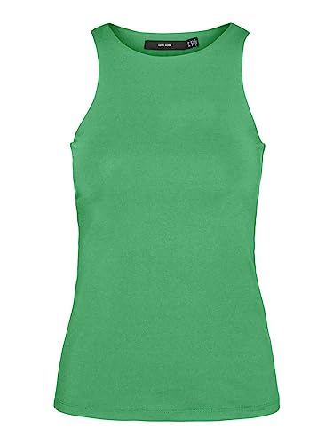 VERO MODA Damen Vmbianca Sl Tank Top Noos T-Shirt, Bright Green, M EU