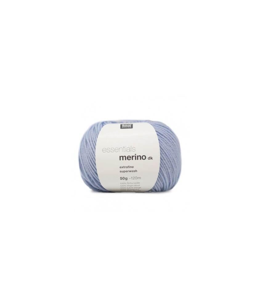 Rico Essentials Merino Double Knitting - Light Blue 34