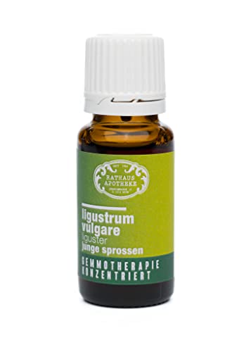 RATHAUS APOTHEKE WIEN Extracto concentrado de yemas - Gemmotherapie - Ligustrum vulgare - El alheña - 15 ml