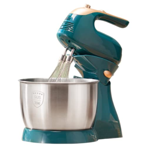 Powerful Stand Mixer for Baking - 5 Speed Food Mixer with 3.5LStainless Steel Bowl, Cake Mixer with Dough Hook, Whisk & Flat Beater - Perfect Kitchen Appliance for Home Use