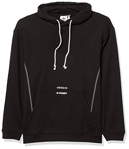adidas Originals mens Hoodie Black Medium