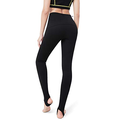 Ctrilady Women's Wetsuit Pants 2Mm Neoprene Snorking Leggings For Workout Swimming Surfing Canoeing Diving With Pocket (Black, L) #TOP5