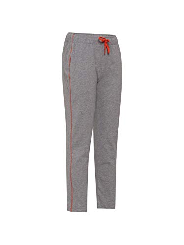 Image of Jockey AB13 Boys Super Combed Cotton Rich Graphic Printed Trackpants with Contrast Side Piping