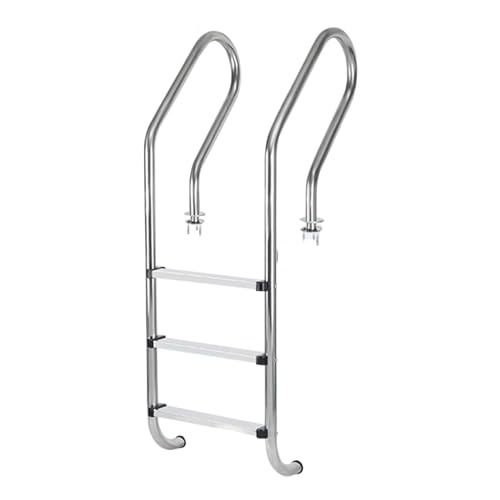 Escalera para piscina de acero inoxidable 3 peldaños