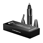 Pete & Pedro Nose & Ear Hair Trimmer – Clipper Has 3 Attachments for Nose/Ear, Eyebrows Trimming, & Facial Hair…