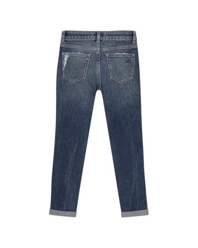 DL1961 Girls' Harper Toddler Boyfriend: Straight, Brown2