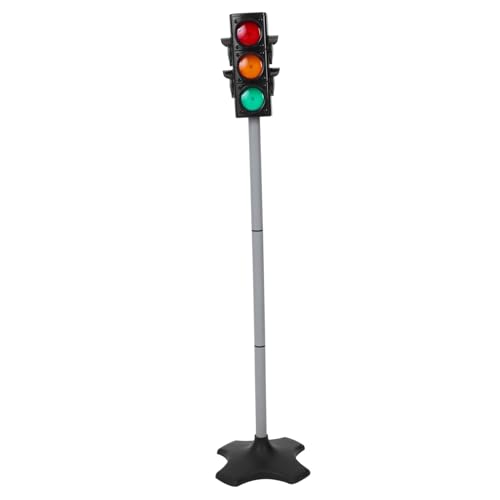 ORFOFE Traffic Light Educational Signal Lamp for Classroom Indoor Play Realistic Crosswalk Light with LED Lights Safety