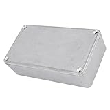 BESTonZON Aluminum Electronics Enclosure Box for Guitar Effects Portable Multi-purpose Design for Easy Storage and Protection of Devices