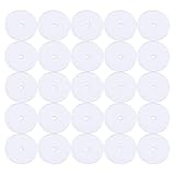 SWOOMEY Almohadillas y Cierres Transparentes para Pendientes 100 Unidades, Material Plástico para Manualidades y Pendientes Pequeños Mujer