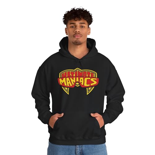 Ultimate Warrior Macho Man Hoodie Ultimate Maniacs Pro Wrestling Vintage 90s Hoodie for Man Woman Black