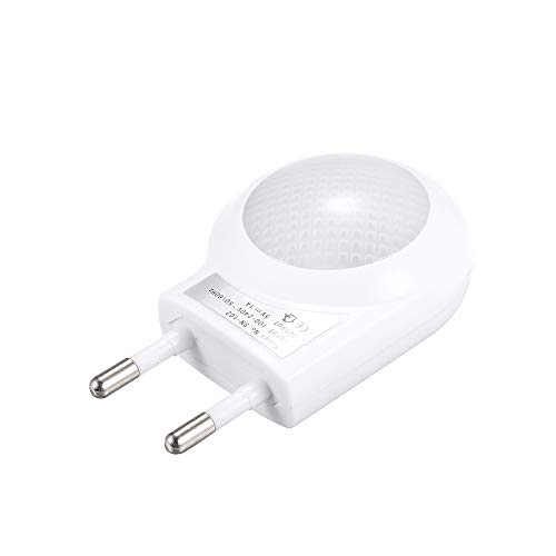 Lixada AC110-240V 0.7W Plug-in USB portátil Mini LED Caracol Luz noturna para quarto de crianças de
