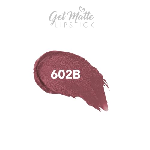 Image of Blue Heaven Get Matte Lipstick, Long Lasting, Light Weight Lipsticks for Women, Moisturizing Matte Lipstick for Women - 602B, 4g