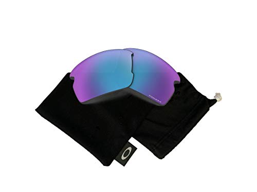 Oakley Original Flak 2.0 OO9295 PRIZM Sapphire Iridium Polarized Replacement Lenses For Men For Women+BUNDLE with Oakley Microfiber Cloth Bag