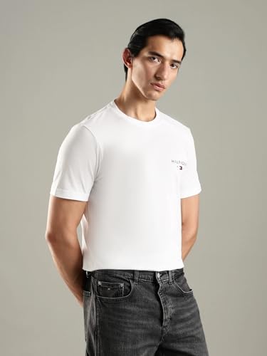 Image of Solid Regular Fit Cotton T-Shirt