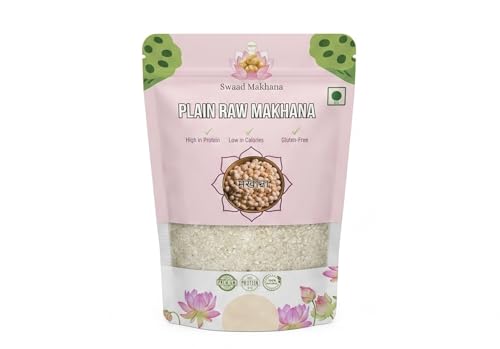 Image of PHOOL SWAAD Makhana Powder 100g | 100% Pure Natural Fox Nut Flour | Healthy Lotus Seed Powder for Shake, Porridge | Gluten-Free, High Protein & Weight Loss Diet