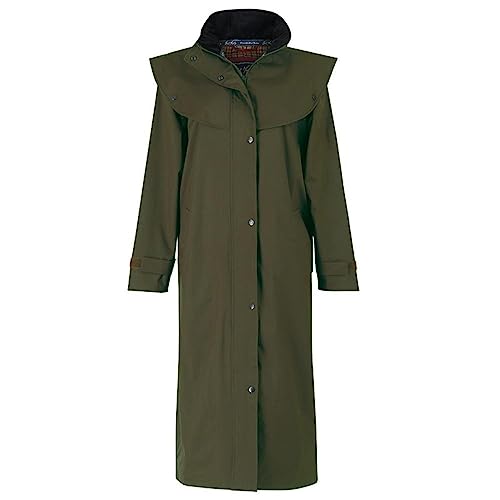 Image of WALKER AND HAWKES - Ladies Jack Murphy Waterproof Malvern Coat - Olive - 14