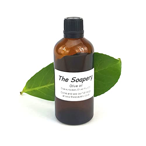 Aceite de oliva Pomace – 100% puro y natural – aceite portador para masajes, jabón y cuidado de la piel