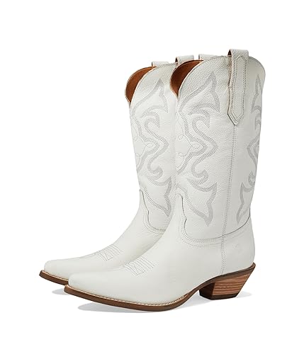 Image of Dingo Womens Out West Embroidered Snip Toe Casual Boots Mid Calf Mid Heel 2-3 inch