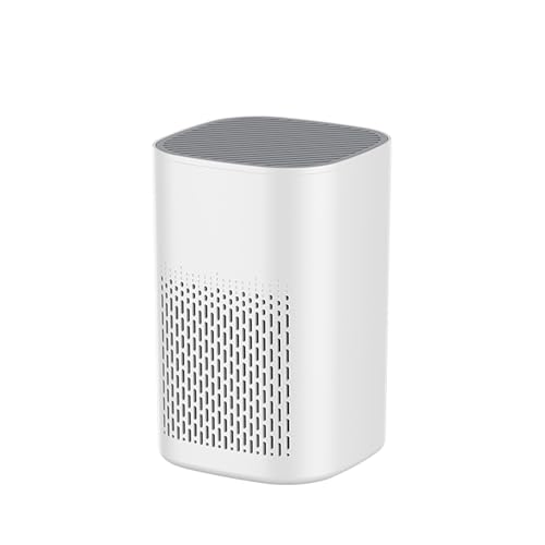 Mini Air Purifier - 360° HEPA Filtration System Quietly Cleans Air in Bedrooms, Kitchens & Offices, Eliminating Dust, Smoke & Unwanted Odors - image 1