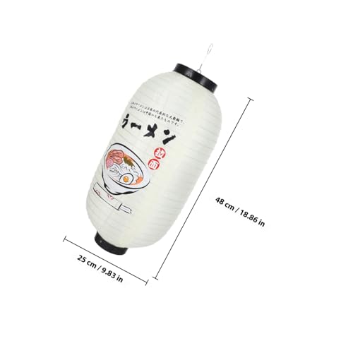 TEMPNAP 防水素材使用和風吊り提灯 飲食店向け装飾ランタン 屋内外兼用 耐久性高く色褪せしにくい スル ハンギングランタン