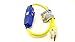 Voltec 04-0092G 12/3 3FT STW Yellow Cable, L5-20P to 5-15R Adapter w/ 20 Amp in Line GFCI