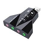 Placa De Som Usb 7.1 Canais Exbom Usom-20