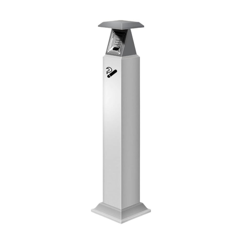 Kw3ns8bp5r Gris Pillar Ashtray Stainless Steel Hotel Ash Pillar Smoking Area Cigarette Butt