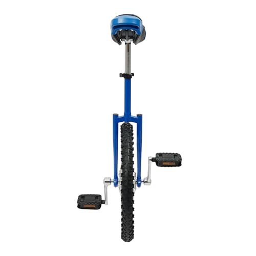 Image of DYNAMI Unicycle with Excellent Steel Frame,Leakproof Tire,Adjustable Height,Curved PU Seat,Mute Bearing,Anti-Slip Designs,for Outdoor Sports Fitness Exercise