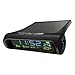DIMITU Solar Car Digital LCD Clock & Temperature Display Dashboard Clocks Backlight Electronic Screen Temperature Clock