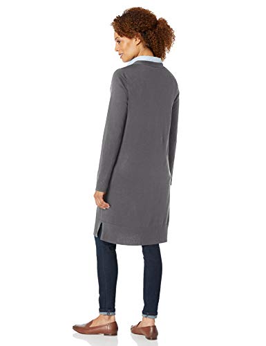 Image of Amazon Essentials Women's Lightweight Longer Length Open-Front Long-Sleeve Cardigan Sweater