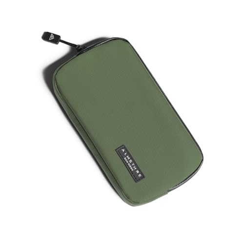 Image of ALMSTHRE Ride Wallet 7 inchx4 inch | Waterproof Cycling Wallet for Phone, Cards & Essentials | Durable Ripstop Nylon - Fits Most Phones & Passports | Secure Storage for Biking & Travel