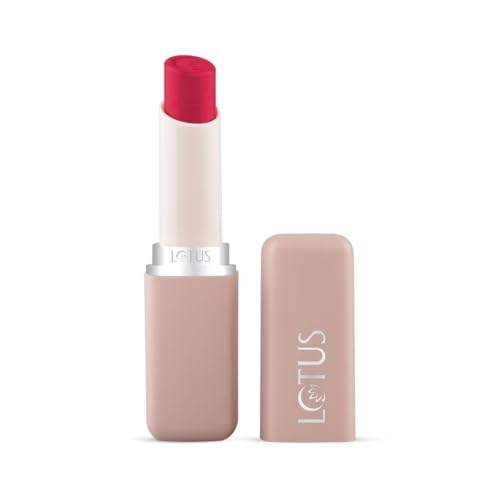 Image of Lotus Make-Up Color X Matte Lipstick | Long - Lasting | Vitamin E Infused | Smudge Proof | Bold | Highly Pigmented | Weightless Finish | MOONLIGHT MAUVE - 27 | 3.8g