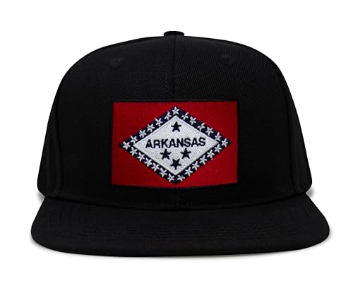 Image of International Tie State Hat for Men and Women, Adjustable Snapback Trucker Baseball Cap with Embroidered Patch