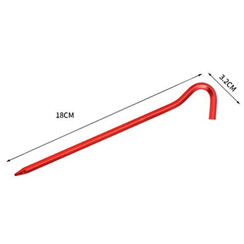 BESPORTBLE Conjunto de estacas de acampamento ajustadores de corda de linha de orientação para acamp