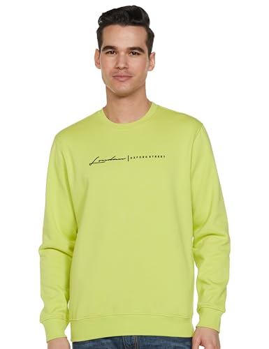 Image of Qube By Fort Collins Men's Cotton Crew Neck Sweatshirt