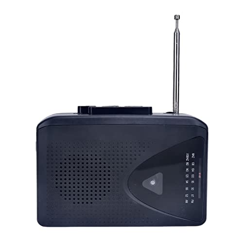 Enakshi Cassette Player FM AM Radio Vintage Style Lightweight for News| Portable Audio & Headphones | Personal Cassette Players||