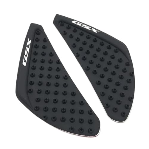 Stickers Réservoi Moto GSX-S 125 et 150 Antidérapants Latéraux Noirs