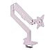 Pixio PS1S Wave Pastel Pink モニターアーム シングル パステルピンク かわいい 上下 左右 32インチ 24インチ 27インチ