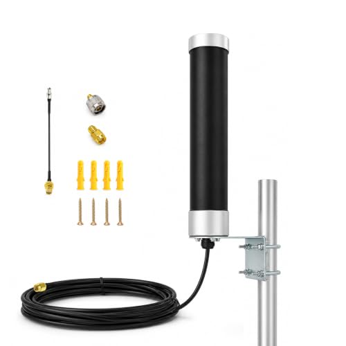 Outdoor 5G LTE Cellular Antenna Kit with Cables