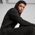 Puma Mens Essentials Logo Full-Zip Fleece Hoodie